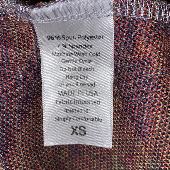 LulaRoe Amelia Southwestern Print Dress XS - Picture 7 of 7